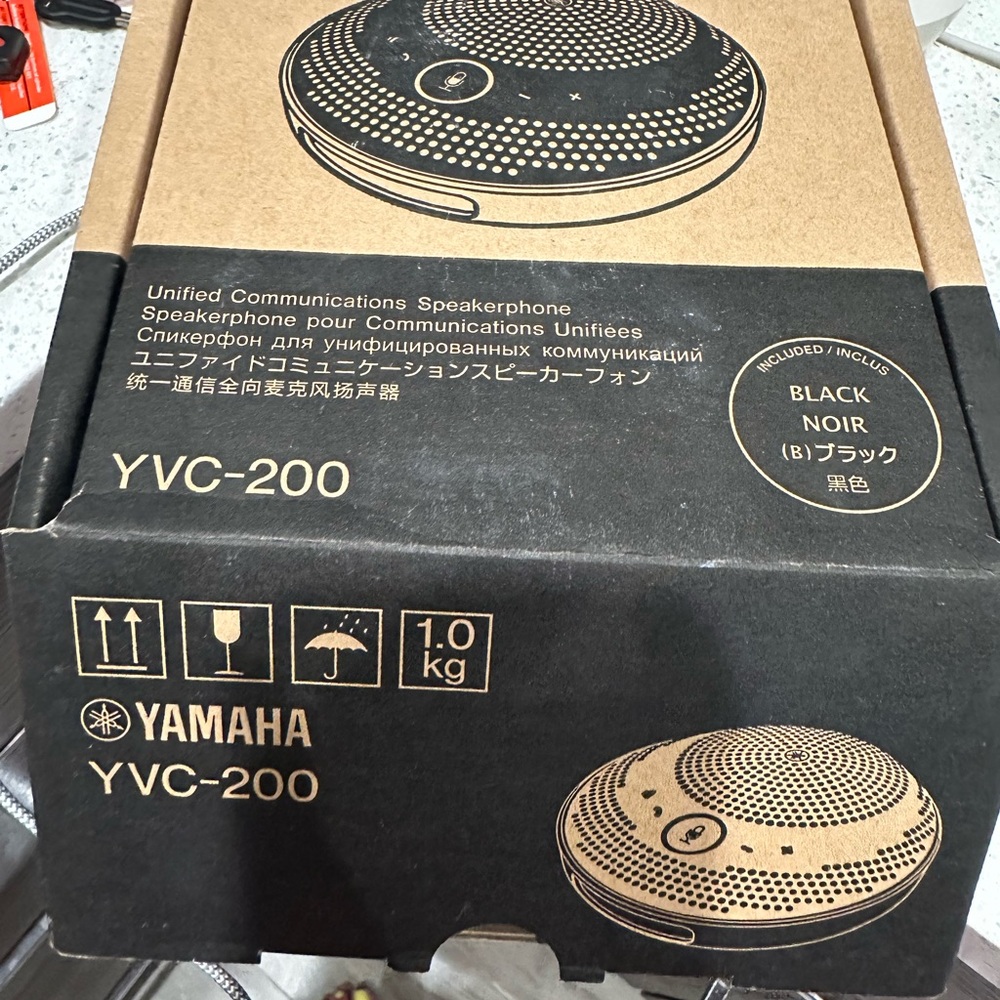 Yamaha Black Portable Speaker for Audio & Video